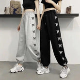 Butterfly Side Printed Jogger Sweatpants