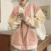 Loose Warm Casual Baseball Jacket
