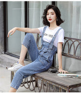 Eleganter Jeans-Overall