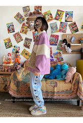 Love Printed Side Pattern Jogger Sweatpants