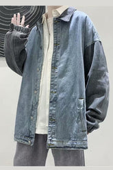 Double Colors Combined Retro Denim Jackets