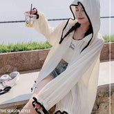 Long Sleeve Hooded Sun Proof Breathable Jacket