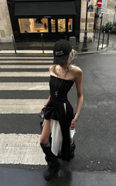 Asymmetric Tube Dress