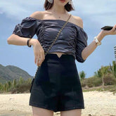 Elegante Hose mit hohem Bund