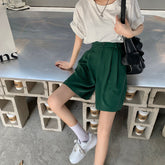 Loose Wide Leg Elegant Office Shorts Pants