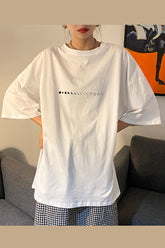 Lockeres Oversize-Shirt mit Mondphase