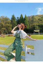 Loose Sashes Trendy Slim Jumpsuits