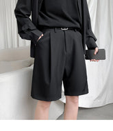 Loose Thin Knee Length Casual Men Shorts Pants