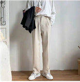 Casual Wide Leg Straight Loose Long Pants