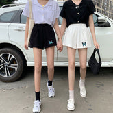 Butterfly Printed Casual Shorts Pants