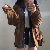Vintage Warm Knitted Cardigan Sweater