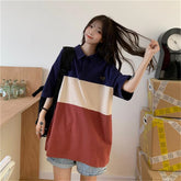 Cool Colors Loose Oversize Polo Shirt