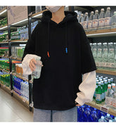 Gefälschtes zweiteiliges Hip-Hop-Kapuzenpullover