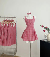 Candy Shop Gingham Mini Dress