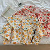 Painted Hearts Printed Blouse