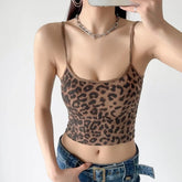 Top tipo corsé con espalda anudada y estampado de logotipo vintage