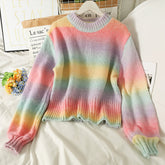 Pastel Ombre Stripe Sweater
