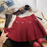 Minirock mit Paillettenschleife