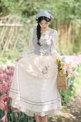 Mary's Little Lamb Midi Dress