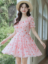 Strawberry Girl Mini Dress