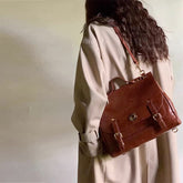 Künstler-Umhängetasche mit Schnalle