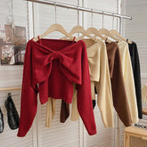 Bow Front Sweater