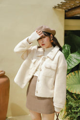 Chaqueta de visón sintético Soft Touches