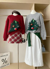 Christmas Tree Charms Sweater