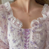 Lavender Fields Midi Dress