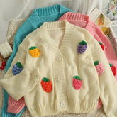Strawberry Gumdrop Cardigan