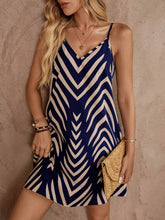 Vestido estampado con tirantes