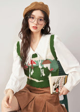 Mushroom Bunny Vest