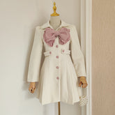 Sweet Bow Dress Coat