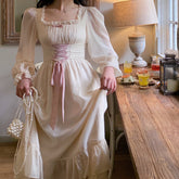 Meadow Corset Midi Dress