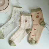 Frühlings-Eichhörnchen-Sockenset