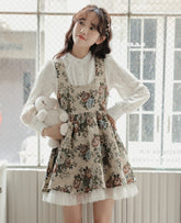 Rustic Rose Babydoll Dress