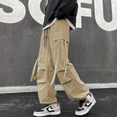 Black Pants Streetwear Harem Pant Vintage Y2k Hip Hop Wide Leg Joggers Baggy Sweatpants Pants Big Size 5XL