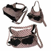 Streetwear Trendy Y2k Aesthetic Dots Wings Handbags Office Lady Shoulder Underarm Bag All Match Casual Backpacks