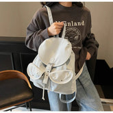 Japanese College Students Backpack Trendy All Match Schoolbags Vintage Y2k Aesthetic Casual Backpacks Streetwear