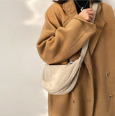 Immer bereit zum Mitnehmen: Canvas-Schultertaschen