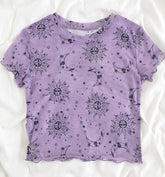 Celestial Mesh Crop Top