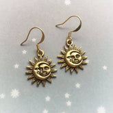 Pendientes Sol y Luna