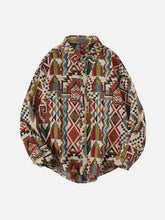 Geometric Long Sleeve Shirt