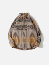 Chaqueta con bordado degradado