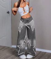 Schlanke, sexy Bleistiftjeans mit hohem Reißverschluss