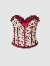 Printed Belted Top