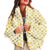 Sable-Hued Checkered Coat