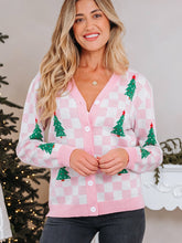 A Multi-Button Cardigan Knitted Top