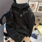 Printed Hooded Sweatshirt