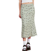 Print Skirt A-Line Trendy Y2K Skirts Harajuku Knee-Length Casual High Waist Party Streetwear Bodycon E-girl Skirt